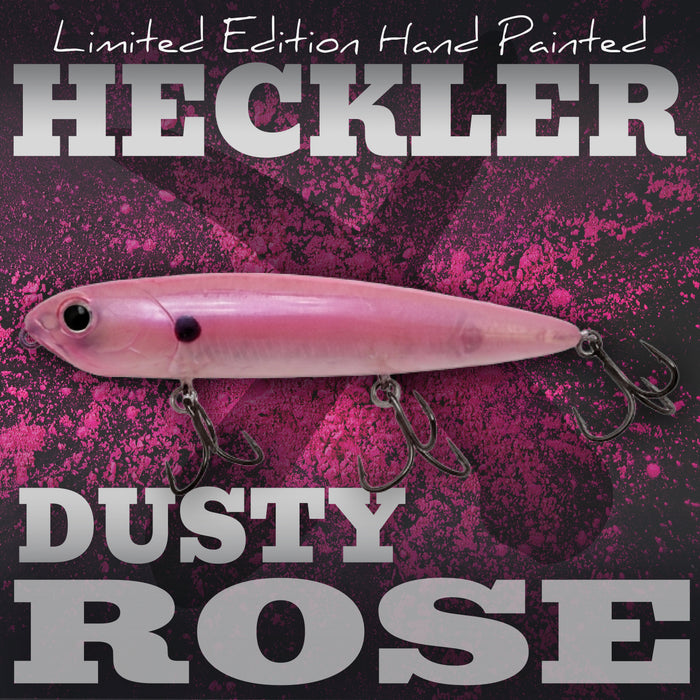 LIMITED EDITION HAND-PAINTED HECKLER - DUSTY ROSE