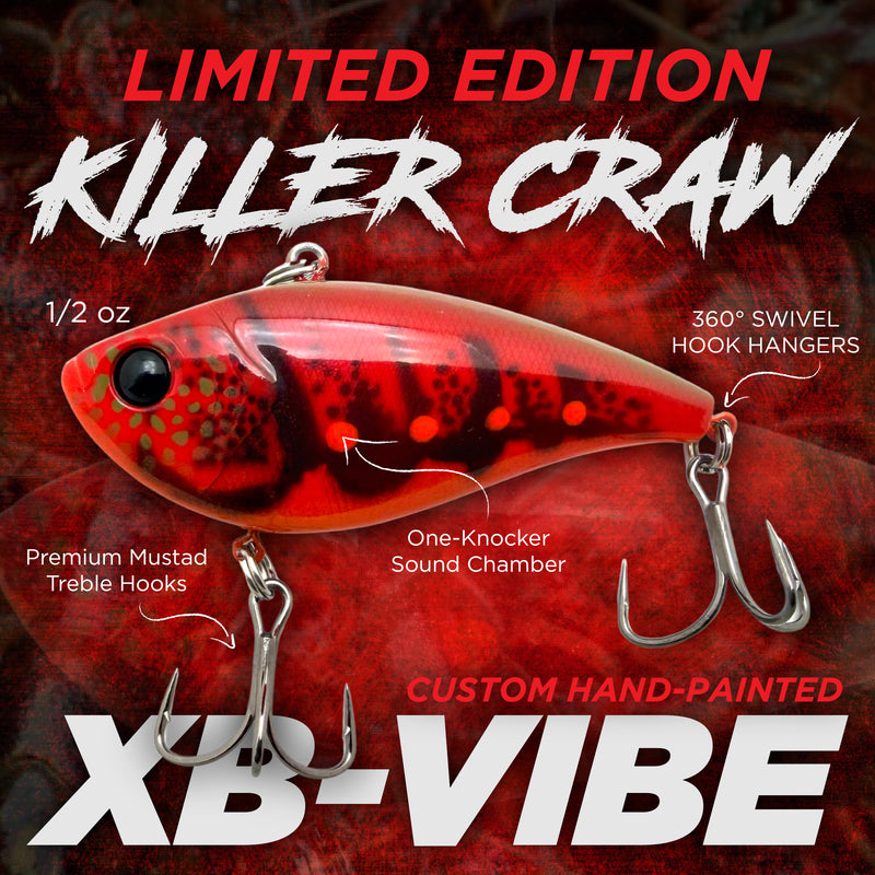 LIMITED EDITION HAND-PAINTED XB-VIBE  - KILLER CRAW