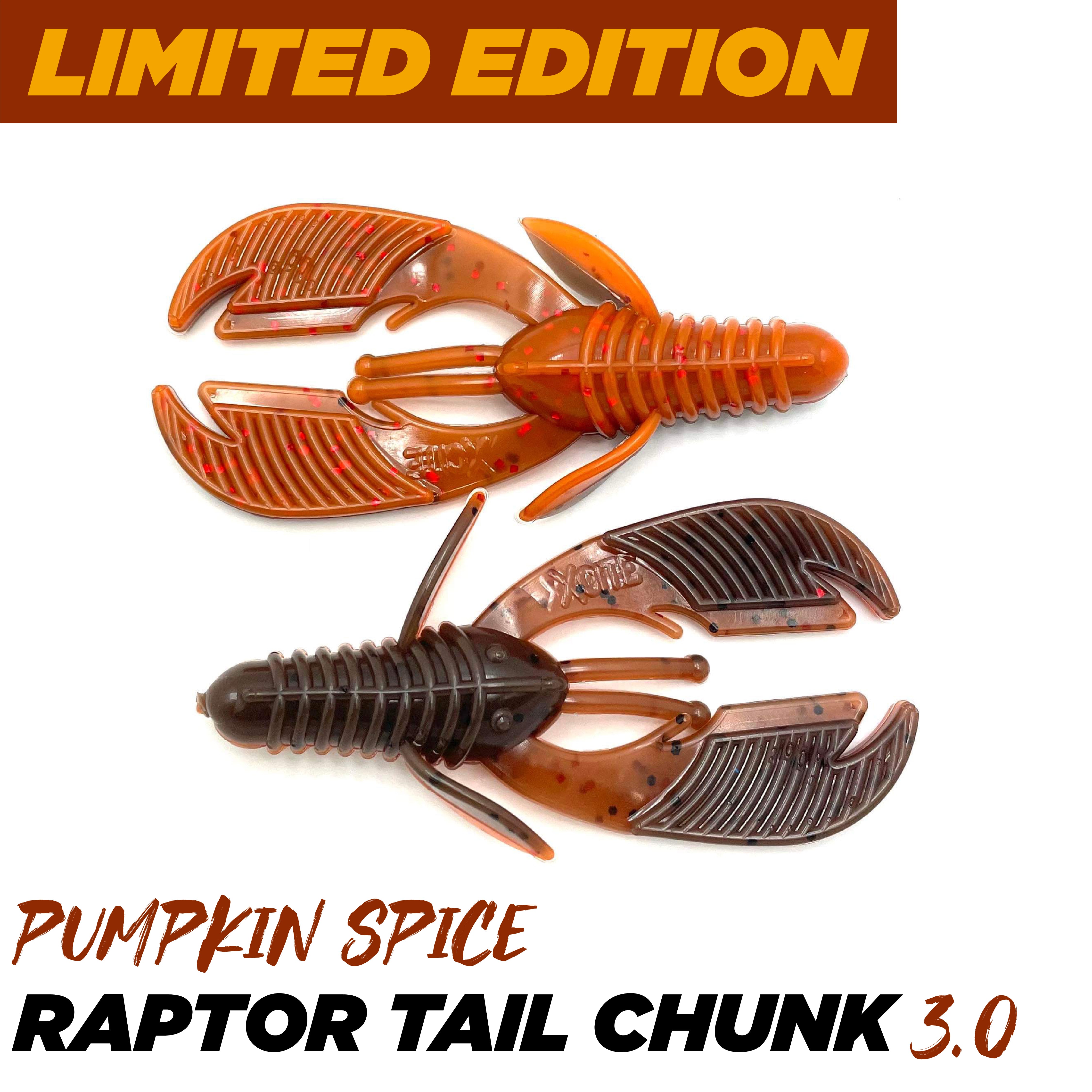 Raptor Tail Chunk 3.0  - Pumpkin Spice